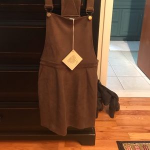 Kittenish coverall dress